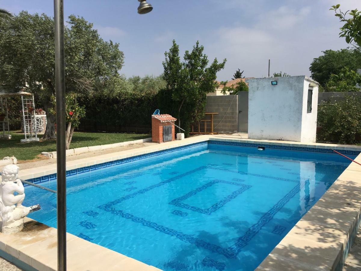 Chalet Piscina Jakuzzi Sevilla Hacienda de Tarazona المظهر الخارجي الصورة